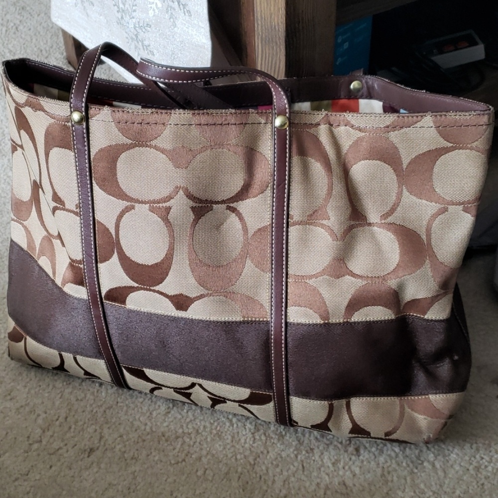 Coach tote bag